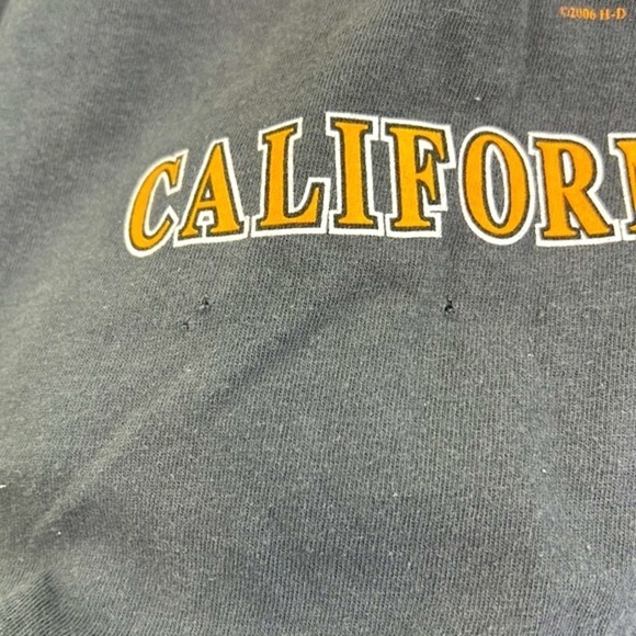 Harley Davidson - 2006 Hollywood California Harley Logo Gray Short Sleeve T XXL - Picture 12 of 12